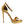 Dolce & Gabbana Gold Leather Platform Keira Sandals Shoes