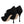 Dolce & Gabbana Black Lace Up Stiletto Heels Pumps Shoes