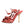 Dolce & Gabbana Coral Python Leather Heels Sandals Shoes