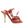 Dolce & Gabbana Coral Python Leather Heels Sandals Shoes