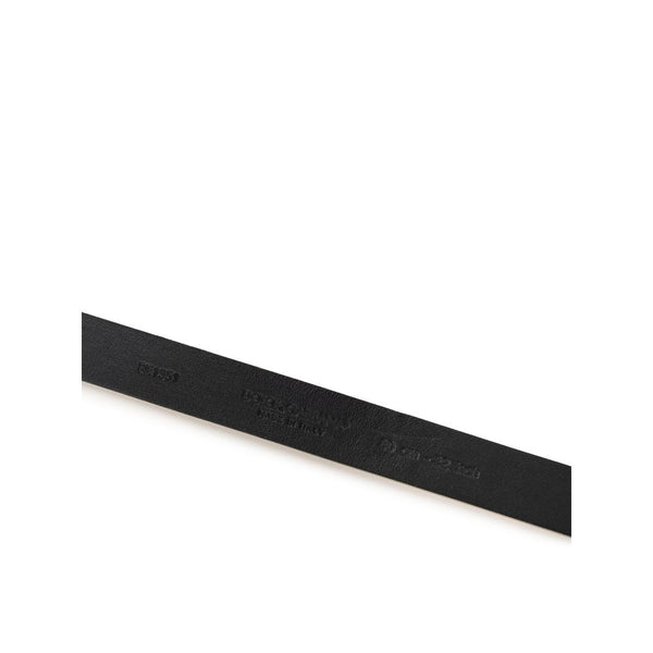 Dolce & Gabbana Gold Leather Belt