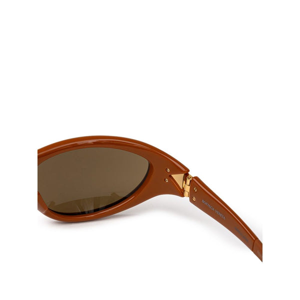 Bottega Veneta Brown Acetate Sunglass