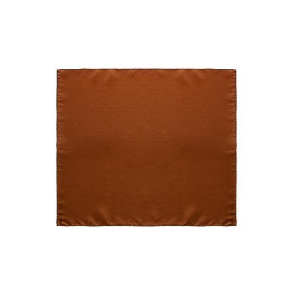 Dolce & Gabbana Brown Silk Pocket Square