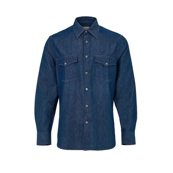 Paul Smith Blue Cotton Denim