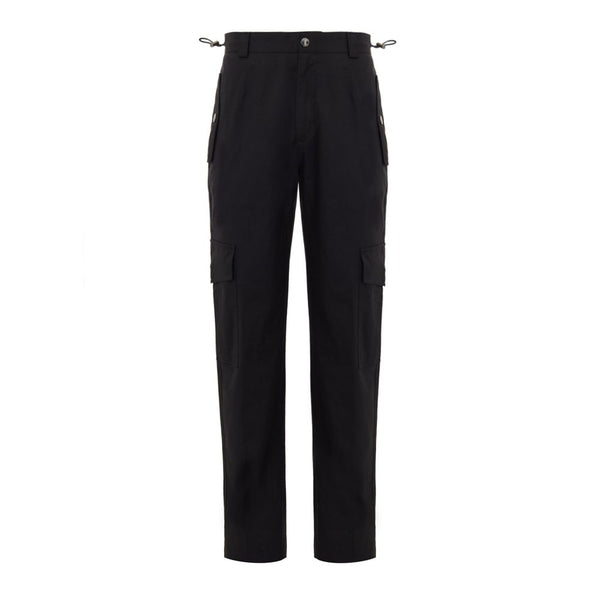 Dolce & Gabbana Black Cotton Cargo Pant