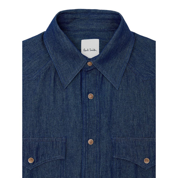 Paul Smith Blue Cotton Denim