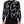Dolce & Gabbana Black Nylon Wool Heart Print Pullover Sweater