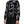Dolce & Gabbana Black Nylon Wool Heart Print Pullover Sweater
