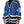 Dolce & Gabbana Blue Cotton Logo Patch Ribbed Knit Cardigan Sweater
