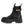 Dolce & Gabbana Black Calfskin DG Logo Strap Ankle Boots Shoes