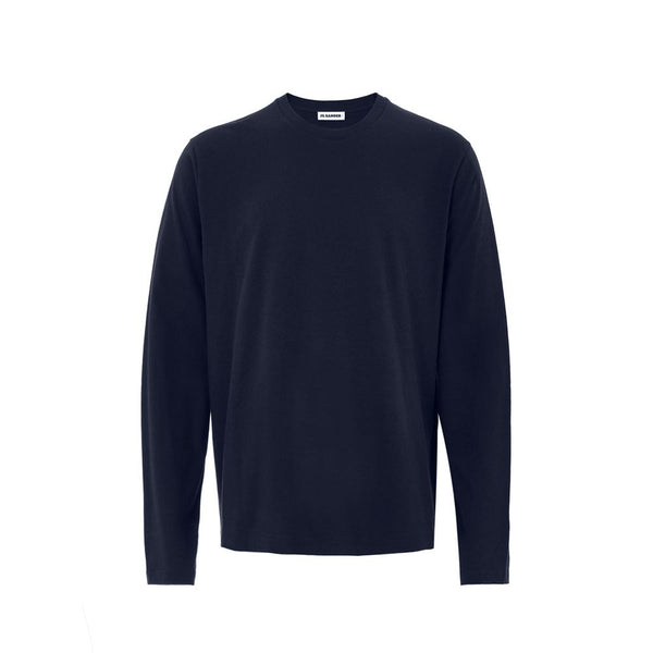 Jil Sander Blue Cotton Long
