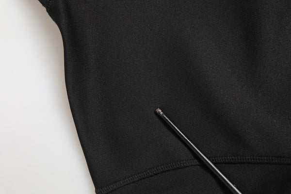 Dolce & Gabbana Black Polyester Turtleneck Pullover Sweater