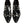 Dolce & Gabbana Black Leather Faux Pearl Dress Broque Shoes