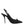Dolce & Gabbana Black Tulle Ricamo Heels Slingbacks Shoes