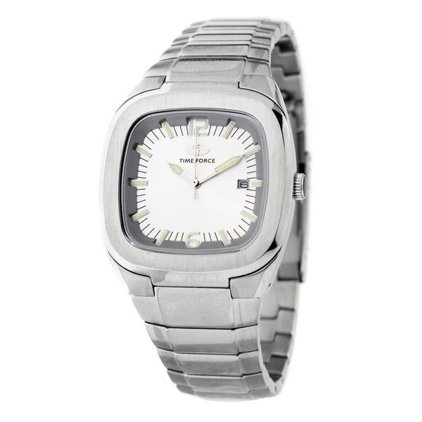 Time Force Silver Stainless Steel Watch