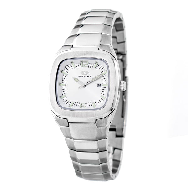 Time Force Silver Stainless Steel Watch