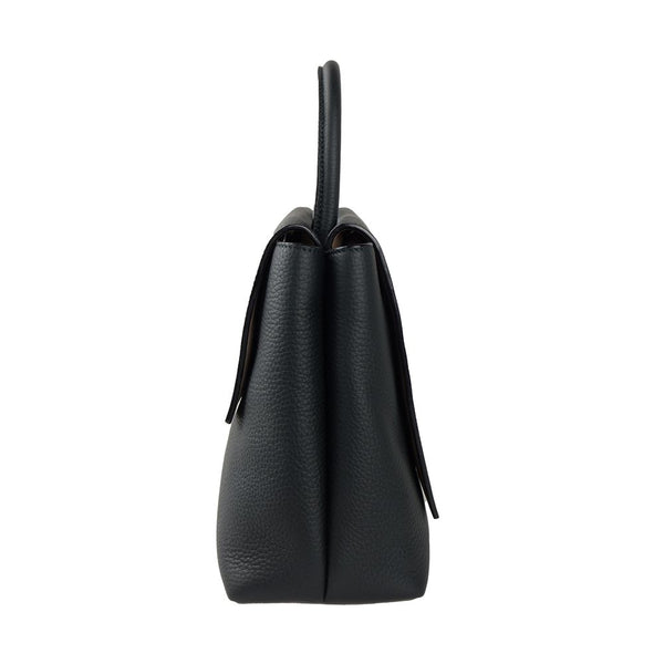 Giada Blue Leather Handbag