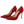 Sergio Rossi Red Calfskin Pump