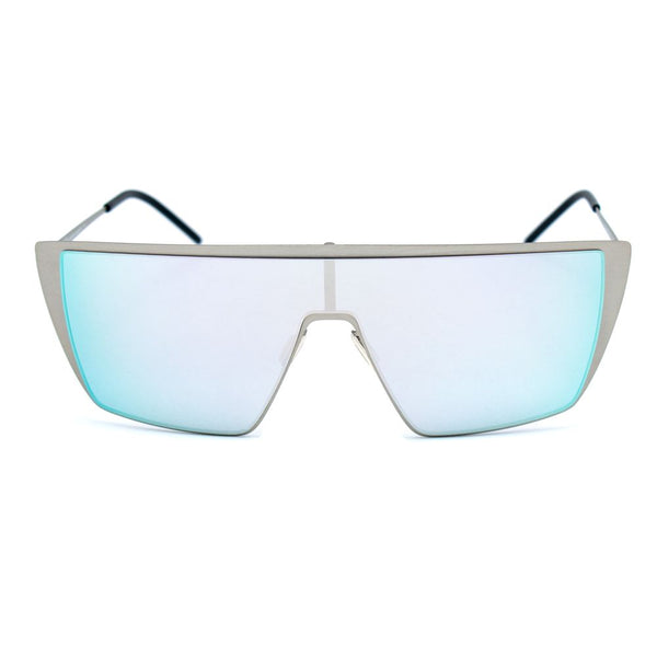 Italia Independent Silver Metal Sunglasses