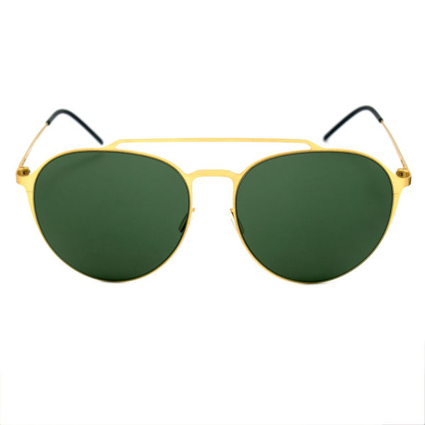 Italia Independent Gold Metal Sunglasses