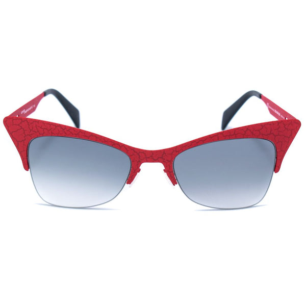 Italia Independent Red Metal Sunglasses