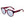 Italia Independent Red Acetate Sunglasses