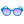 Italia Independent Blue Acetate Sunglasses
