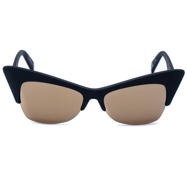 Italia Independent Black Acetate Sunglasses