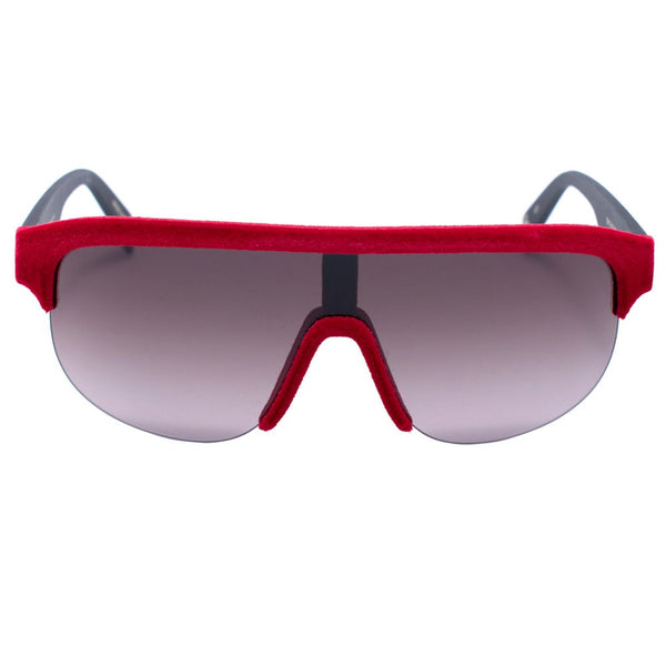 Italia Independent Red Acetate Sunglasses