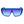 Italia Independent Blue Acetate Sunglasses