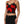 Dolce & Gabbana Red Black Lace Trim Polyester Sleeveless Tank Top