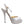 Dolce & Gabbana White Satin Platform Heels Sandals Shoes