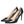Dolce & Gabbana Black Calf Leather Stiletto Heels Pumps Shoes