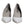 Dolce & Gabbana Light Gray Leather Kitten Heels Pumps Shoes