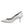 Dolce & Gabbana Light Gray Leather Kitten Heels Pumps Shoes