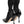 Dolce & Gabbana Black Stretch Stilettos Booties Socks Shoes