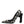 Dolce & Gabbana Black Crystals Studs Stiletto Pumps Shoes