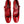 Dolce & Gabbana Red Leather DG Logo Heels Sandals Shoes
