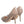 Dolce & Gabbana Beige Leather Crystal Embellished Pumps Shoes