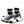 Dolce & Gabbana White Black Sorrento Socks Sneakers Shoes