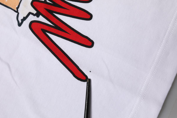 Dolce & Gabbana White DG Loves Moscow Cotton Crew Neck T-shirt