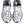 Dolce & Gabbana White Stars Sorrento Low Top Sneakers Shoes