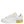 Dolce & Gabbana White Yellow Leather Low Top Sneakers Shoes