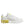 Dolce & Gabbana White Yellow Leather Low Top Sneakers Shoes