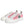 Dolce & Gabbana White Pink Canvas Low Top Sneakers Shoes
