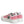Dolce & Gabbana White Pink Canvas Low Top Sneakers Shoes