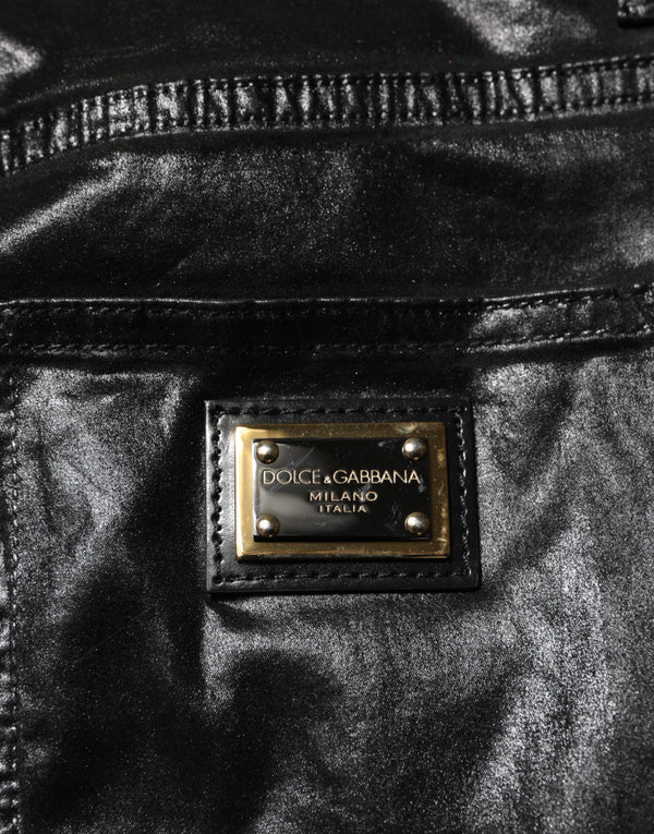 Dolce & Gabbana Black High Waist Skinny GRACE Denim Jeans