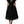 Dolce & Gabbana Black Crystal Embellished Midi A-line Dress