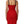 Dolce & Gabbana Red Stretch Bodycon Sheath Knee Length Dress