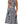 Dolce & Gabbana Blue White Striped Embroidered A-line Dress